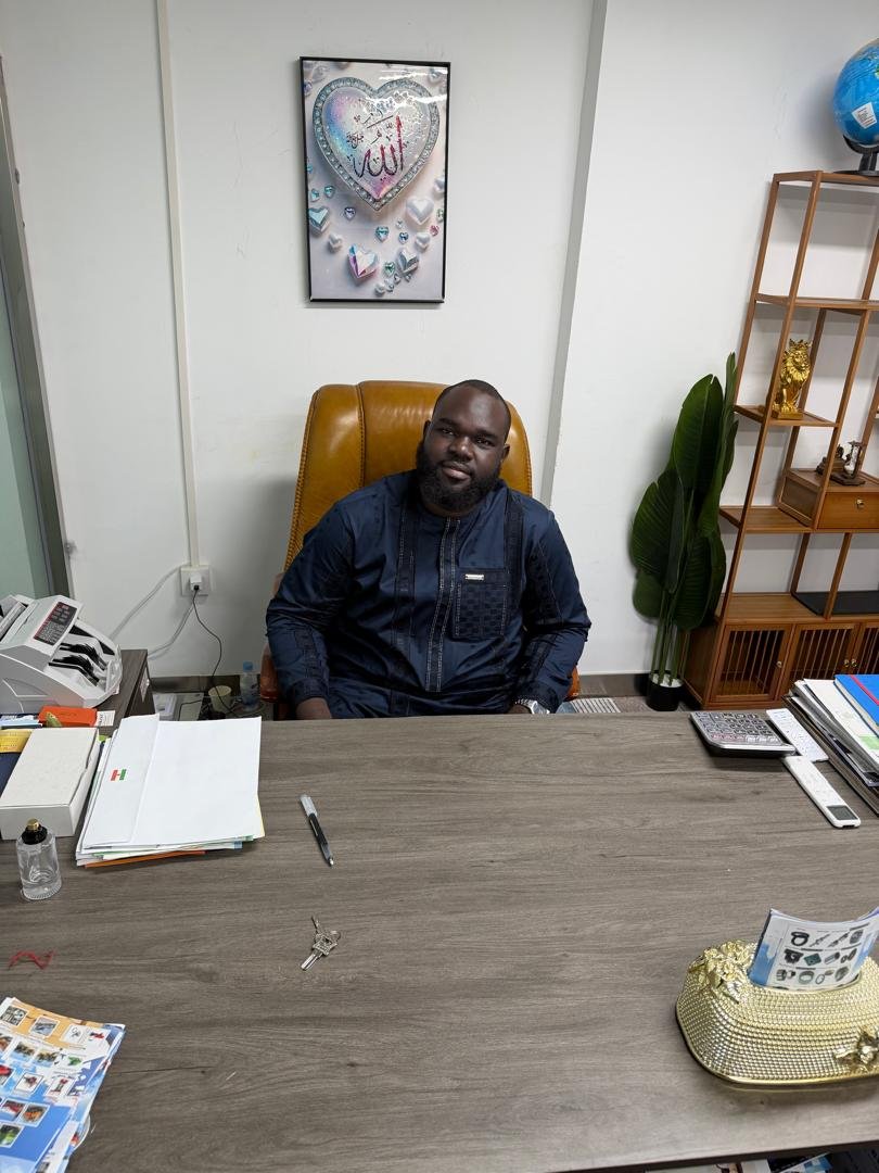 Portrait of Issaka Kadri Smail, Chief Executive Officer of SIK Universal Services